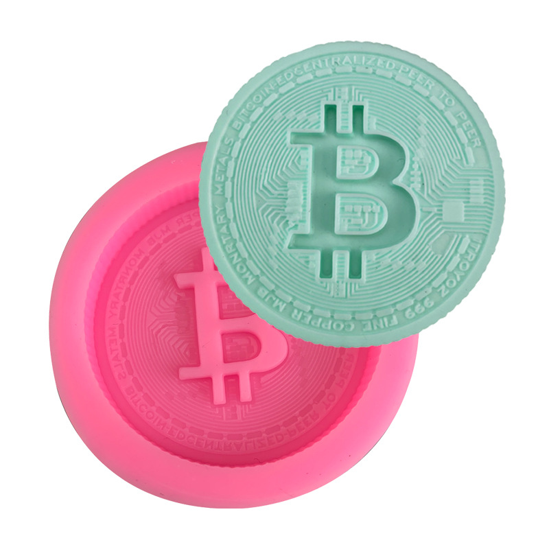 Candle Making Supplies Wholesale - 1/3pcs Currency Logo Soap Silicone Cake