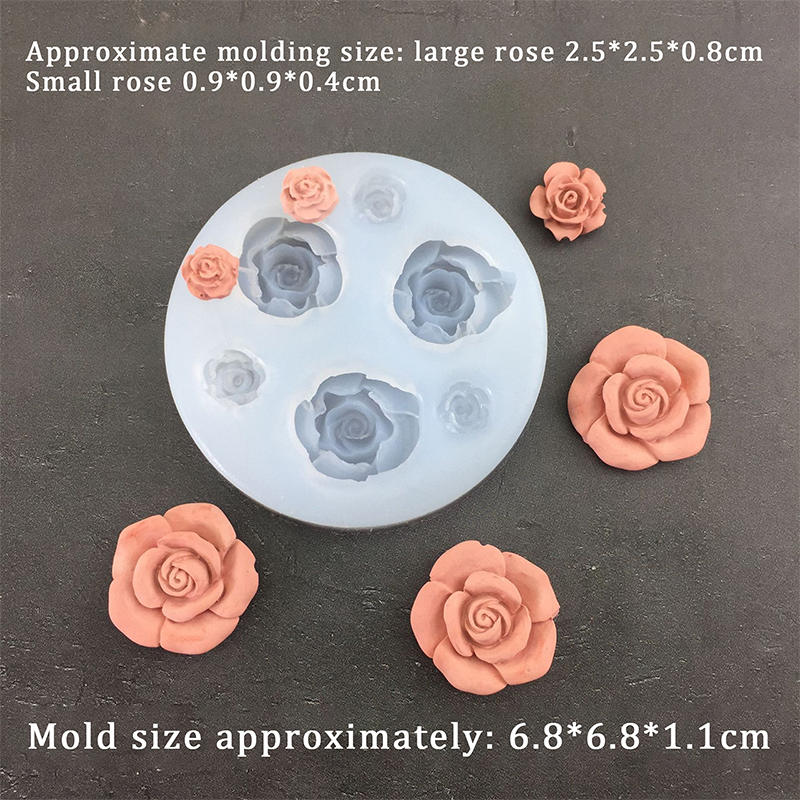 3D Rose Flower Shape Leaf Sili – Candle Making Supplies Wholesale Bewertung und Preis
