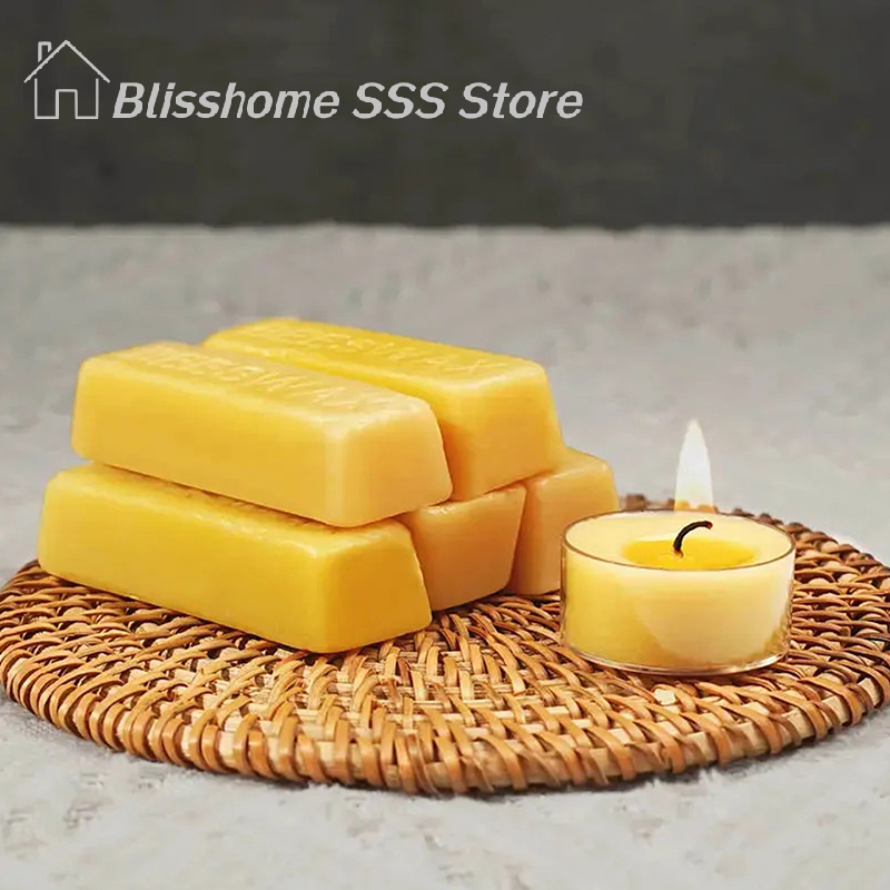 【S】4/8Pcs Pure Beeswax Blocks, – Candle Making Equipment Bewertung und Preis