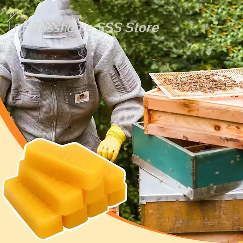 【S】4/8Pcs Pure Beeswax Blocks, – Candle Making Equipment Bewertung und Preis