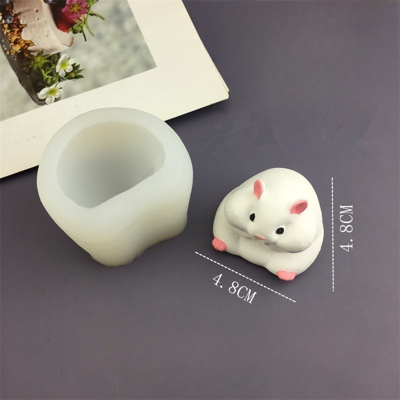 DIY Cute Hamster Mold Chocolat – Candle Making Supplies Wholesale Bewertung und Preis
