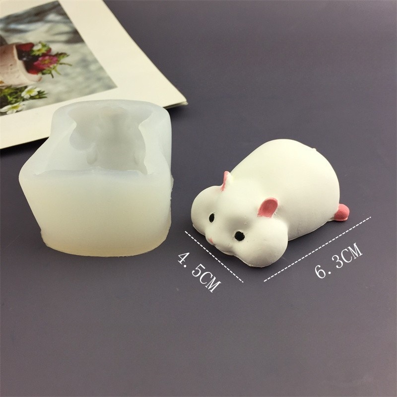 DIY Cute Hamster Mold Chocolat – Candle Making Supplies Wholesale Bewertung und Preis
