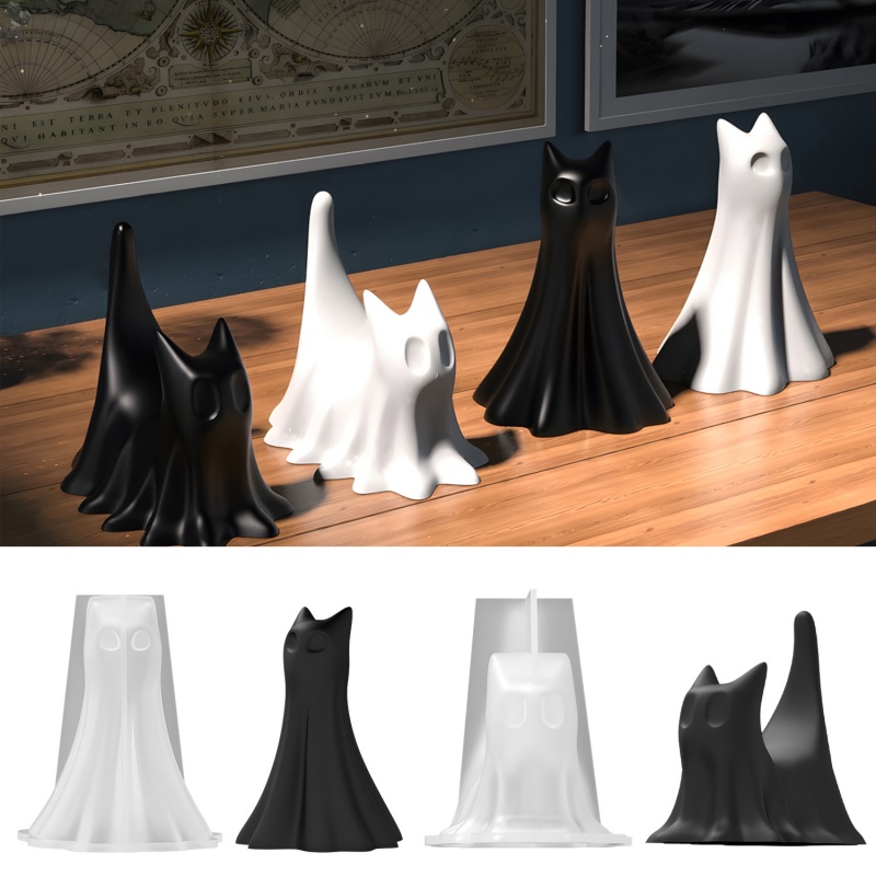 Ghost Cat Halloween Desktop Or – Candle Making Moulds Bewertung und Preis