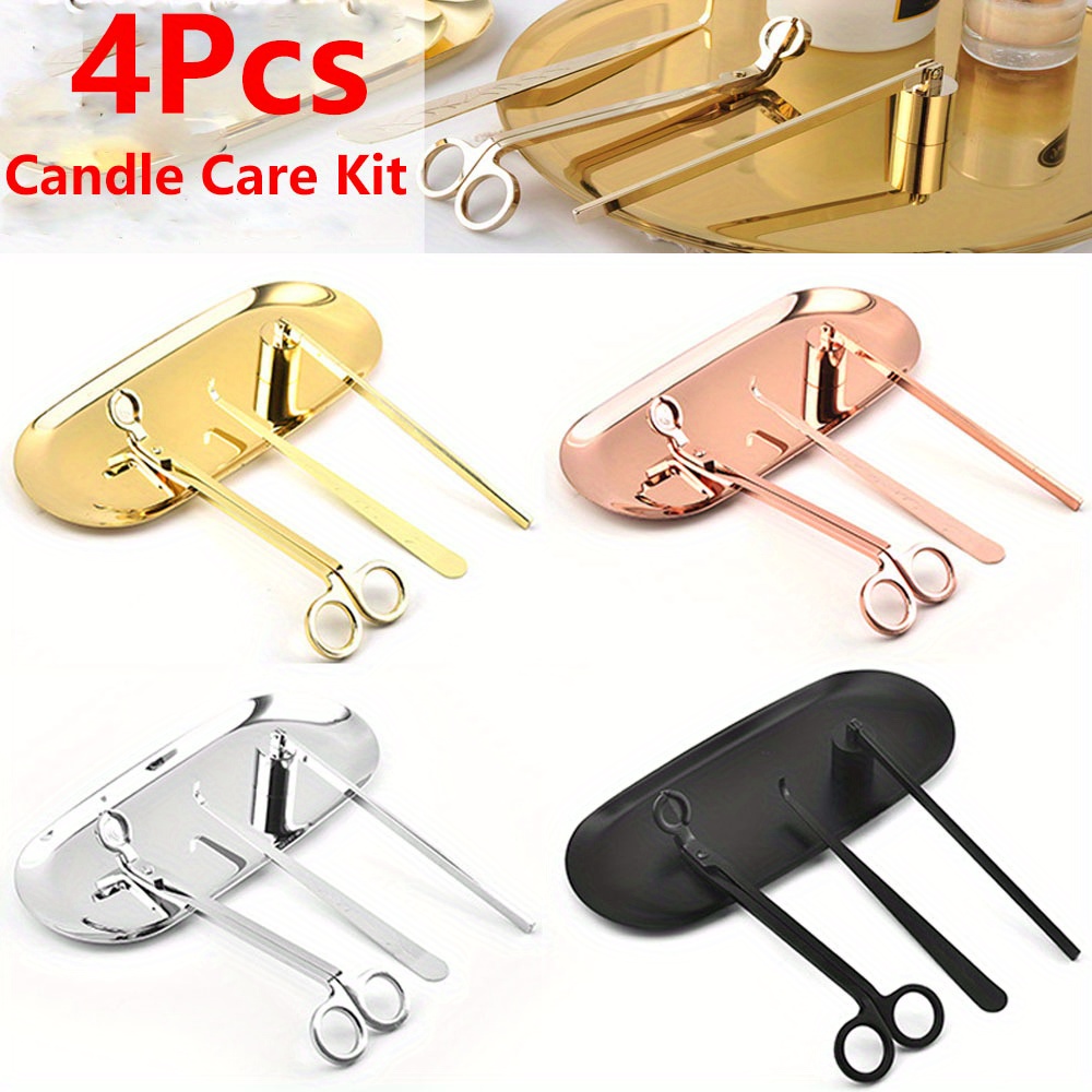 4pcs/set Luxury Candle Care Ki – Candle Making Supplies Wholesale Bewertung und Preis