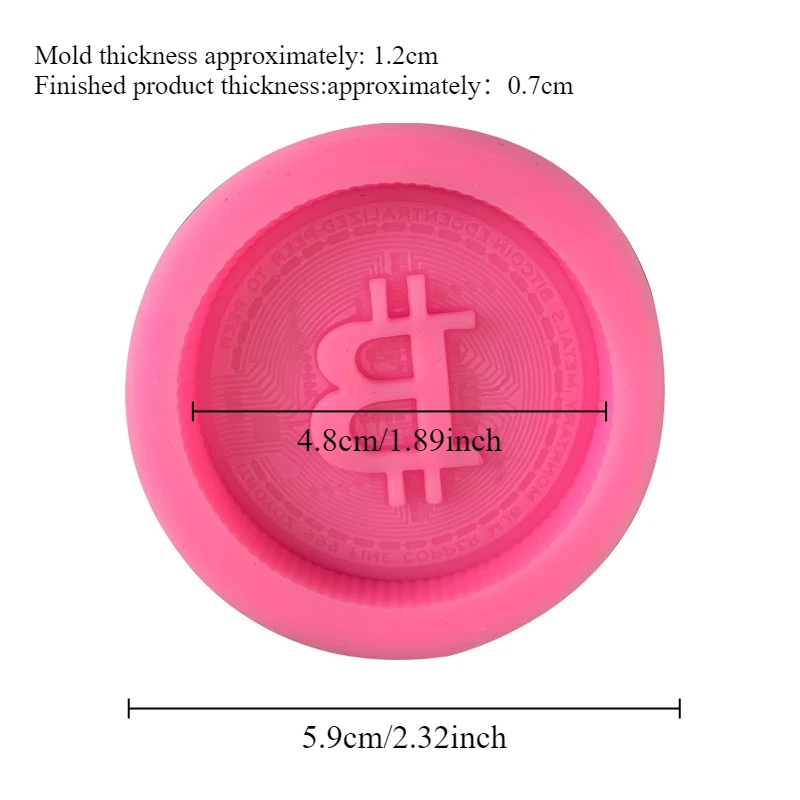1/3pcs Currency Logo Soap Sili – Candle Making Supplies Wholesale Bewertung und Preis