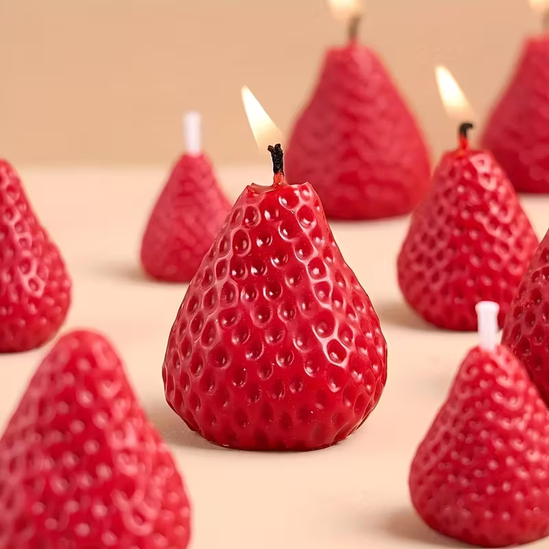 Strawberry Silicone Candle Mol – Candle Making Equipment Bewertung und Preis