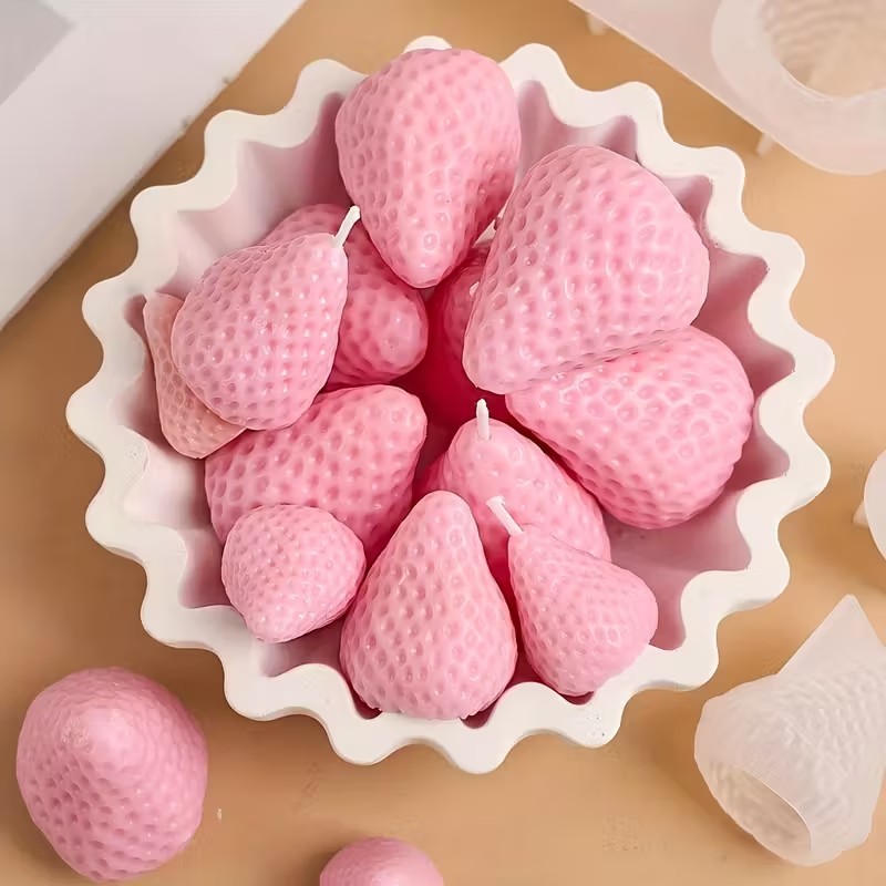 Strawberry Silicone Candle Mol – Candle Making Moulds Bewertung und Preis