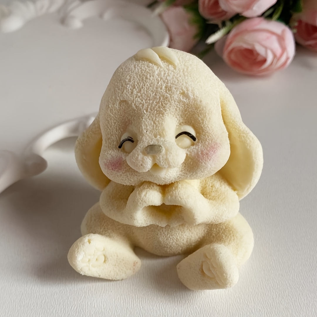 1pc Adorable Rabbit Resin Sili – Candle Making Moulds Bewertung und Preis