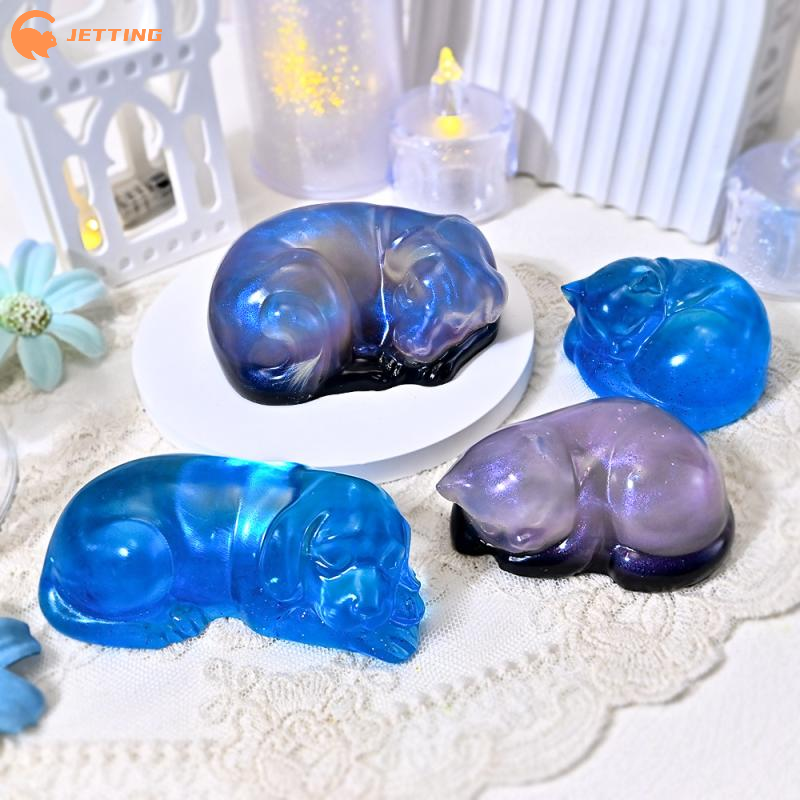 1PCS Sleeping Cat Dog Ornament – Candle Making Moulds Bewertung und Preis