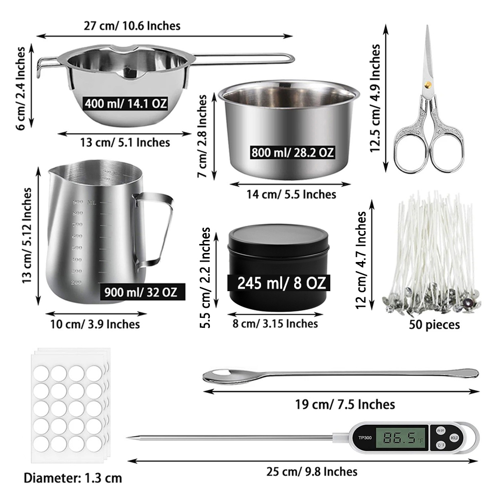 Glintmos DIY Candle Making Kit – Candle Making Equipment Bewertung und Preis