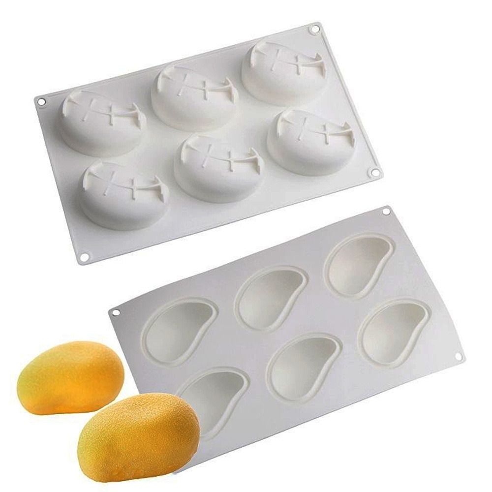 6 Cavity Mango Shaped Cake Mol – Candle Making Equipment Bewertung und Preis