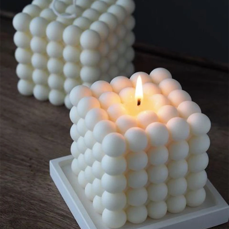 Large Bubble Cube Candles Sili – Candle Making Moulds Bewertung und Preis