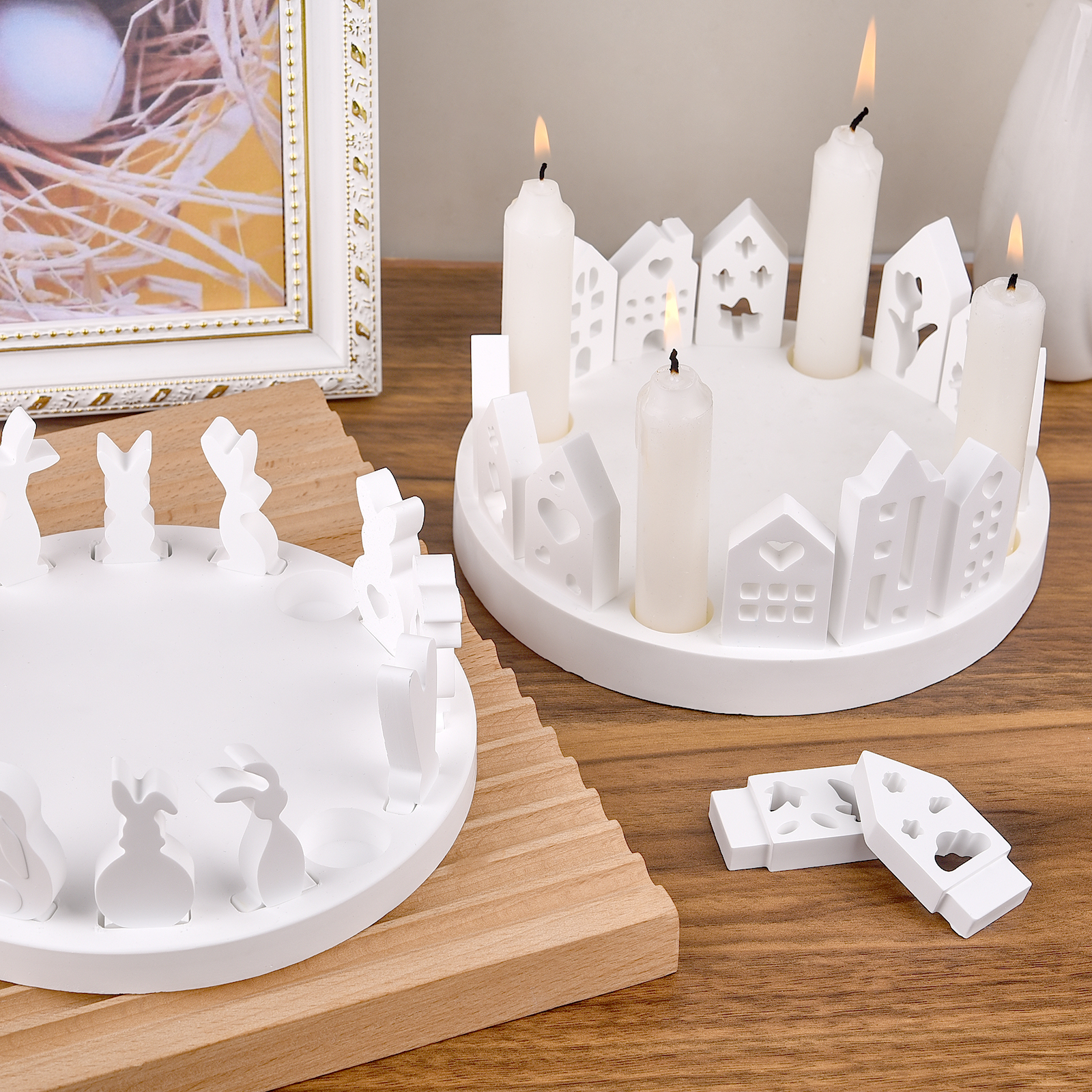 Hollow House Rabbit Candle Hol – Candle Making Moulds Bewertung und Preis