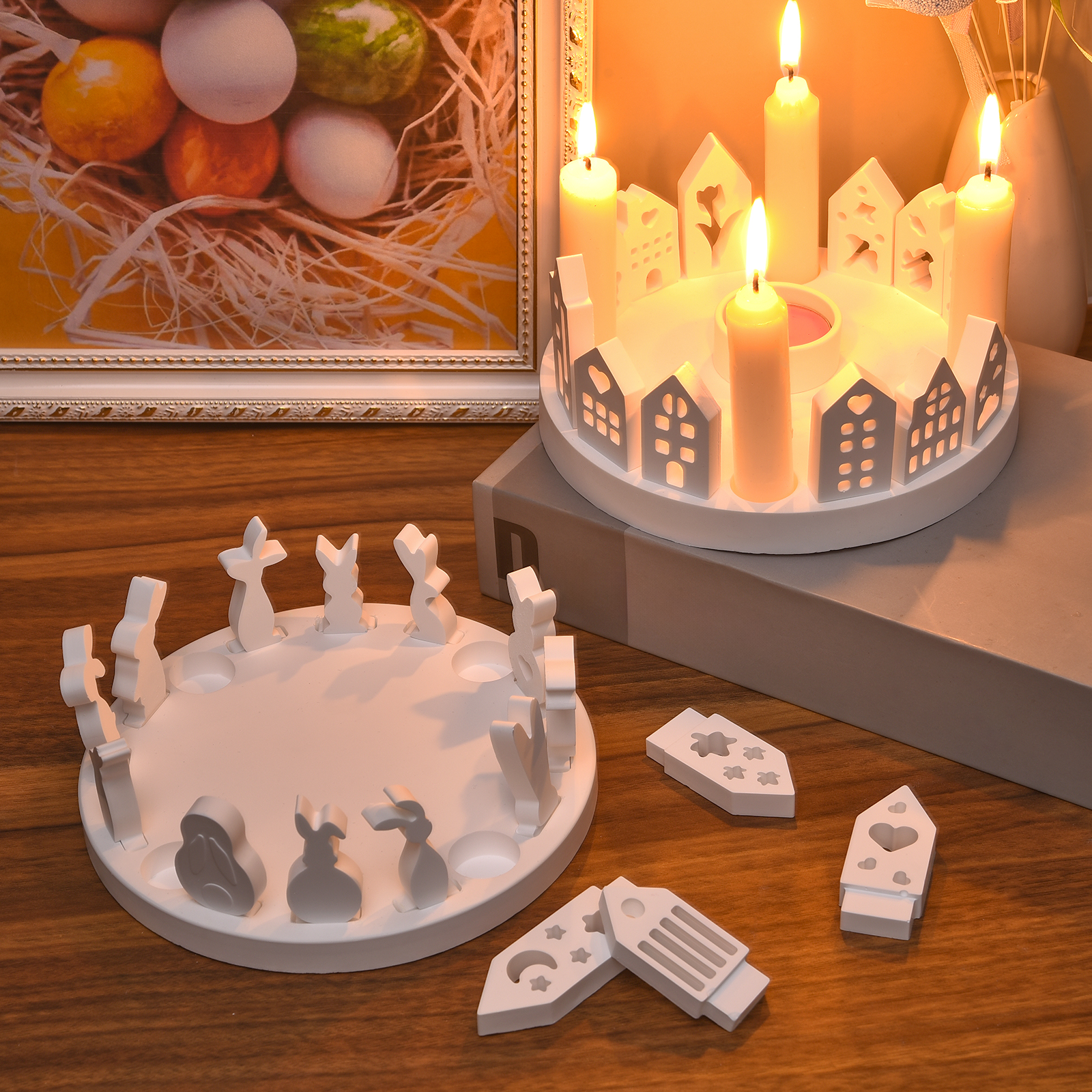 Hollow House Rabbit Candle Hol – Candle Making Moulds Bewertung und Preis