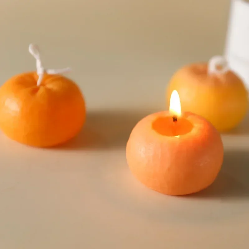 Creative Orange Shape Candle S – Candle Making Supplies Wholesale Bewertung und Preis