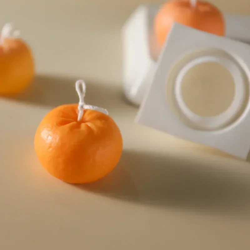 Creative Orange Shape Candle S – Candle Making Supplies Wholesale Bewertung und Preis