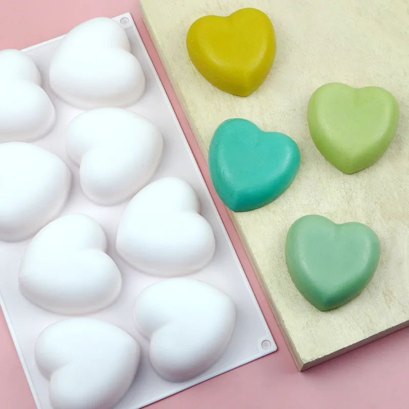 Love Heart Silicone Soap Mold  – Candle Making Equipment Bewertung und Preis
