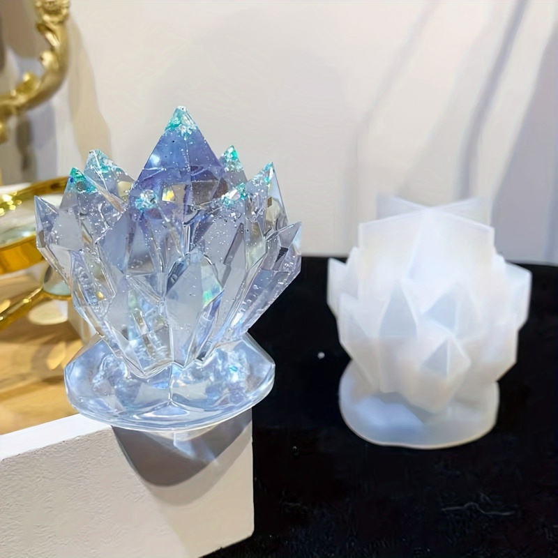 1pcCrystal Cluster Decorative  – Candle Making Moulds Bewertung und Preis