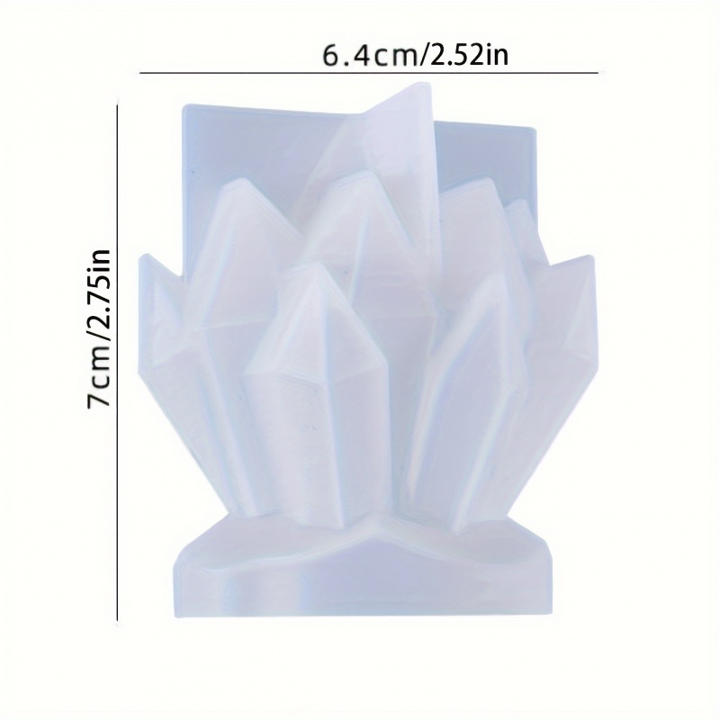 1pcCrystal Cluster Decorative  – Candle Making Moulds Bewertung und Preis