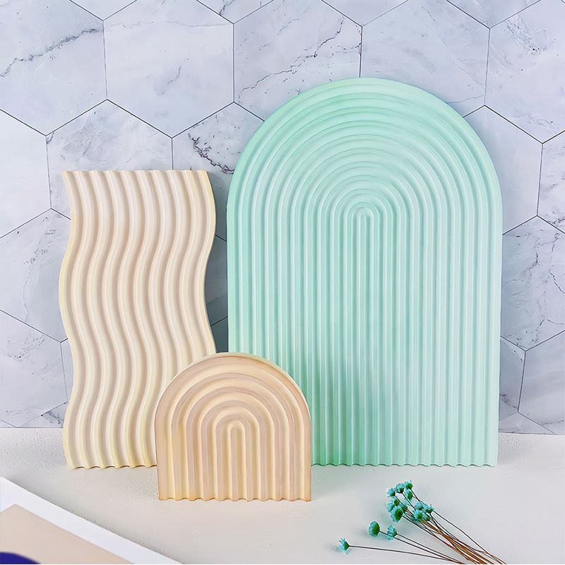 DIY Striped Wave Tray Mold For – Candle Making Moulds Bewertung und Preis