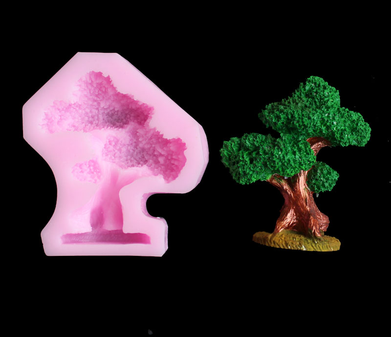 Pine tree silica gel mold DIY  – Candle Making Moulds Bewertung und Preis