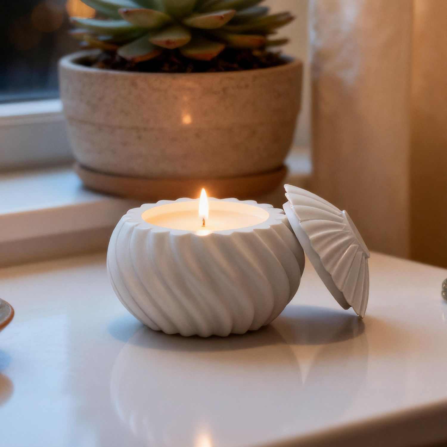 DIY Spiral Pearlescent Candle  – Candle Making Moulds Bewertung und Preis