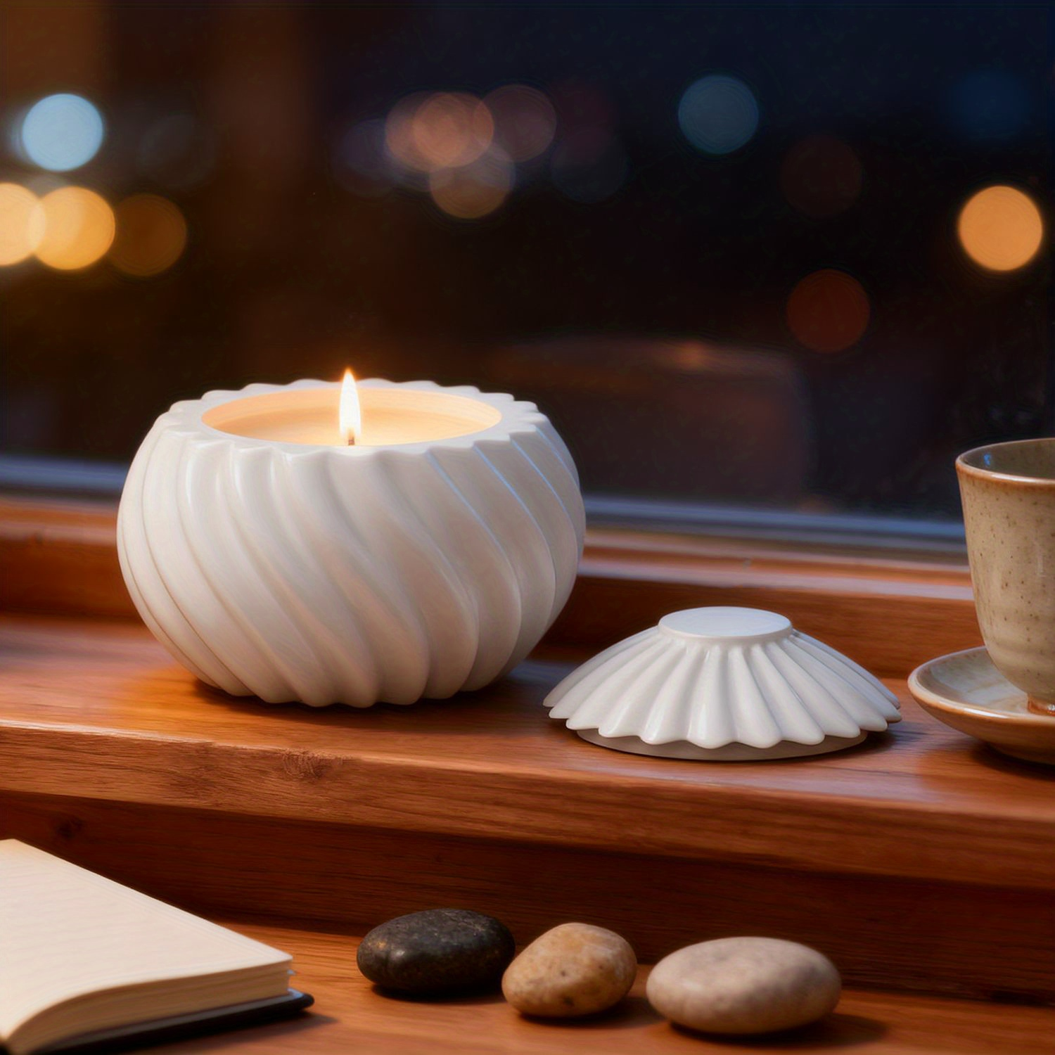 DIY Spiral Pearlescent Candle  – Candle Making Moulds Bewertung und Preis