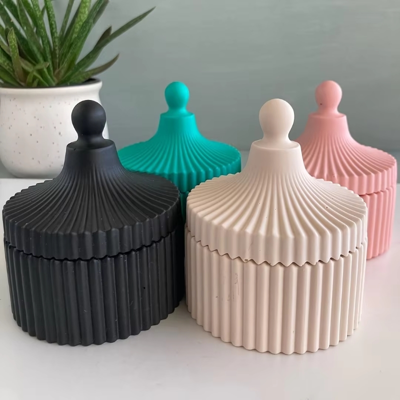 1 Set Silicone Candle Jar Mold – Candle Making Moulds Bewertung und Preis