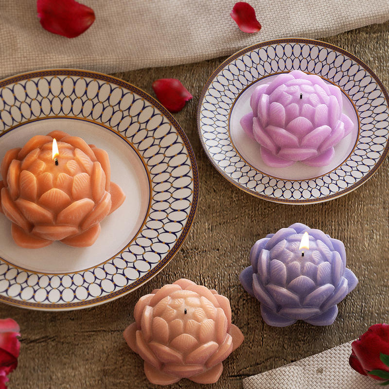 1PC Lotus Flower Candle Mold S – Candle Making Moulds Bewertung und Preis