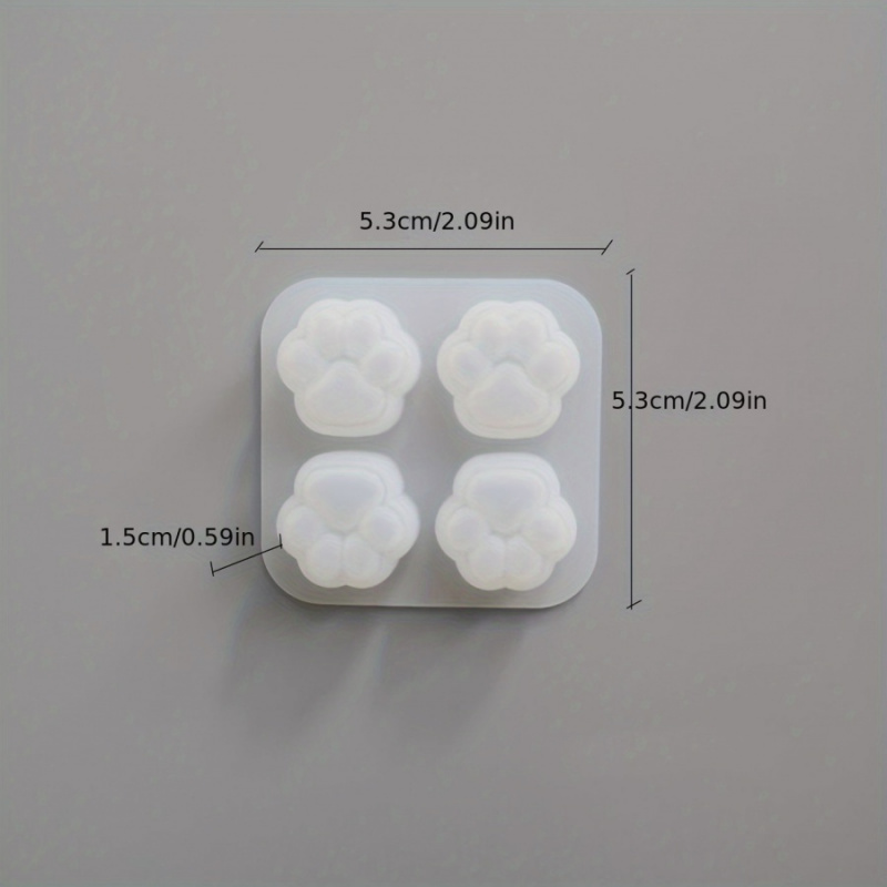 1Cat Paw Pattern Silicone Mold – Candle Making Equipment Bewertung und Preis