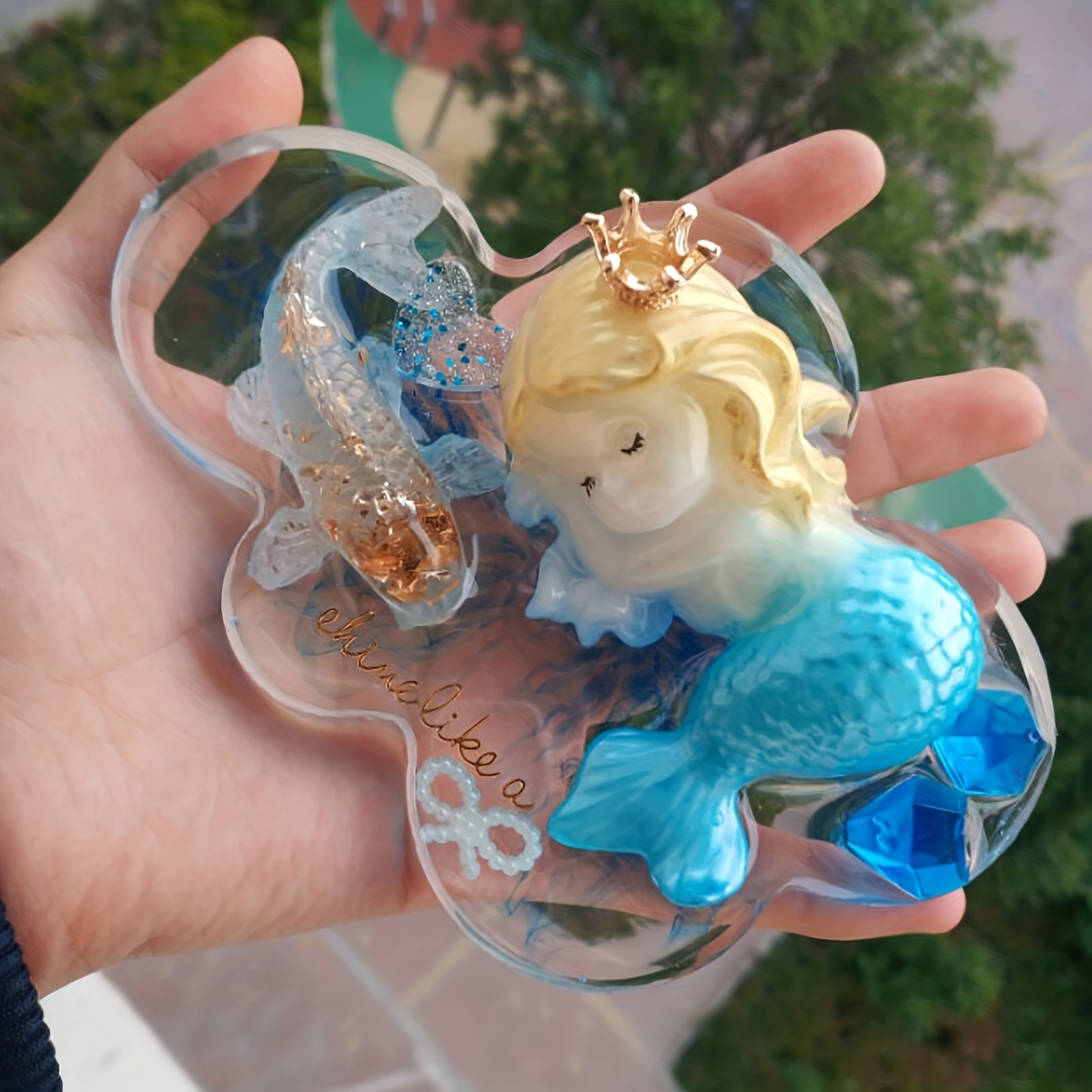 Cute Cartoon Mermaid Silicone  – Candle Making Moulds Bewertung und Preis