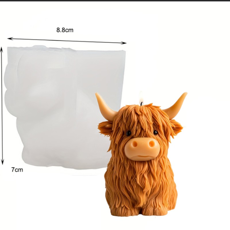 Alpine Cow Candle Mold - Epoxy – Candle Making Moulds Bewertung und Preis