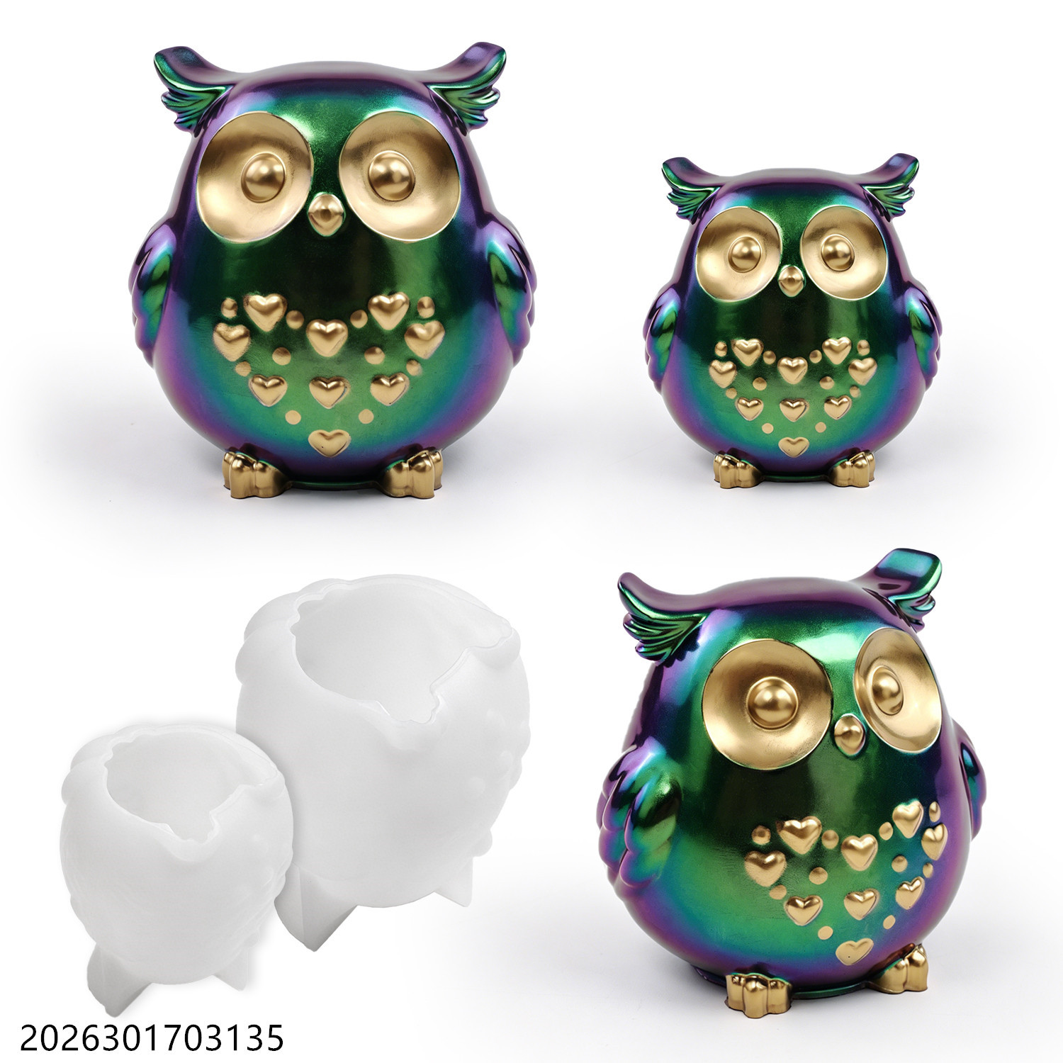 Owl Silicone Mold 3D Bird Shap – Candle Making Moulds Bewertung und Preis