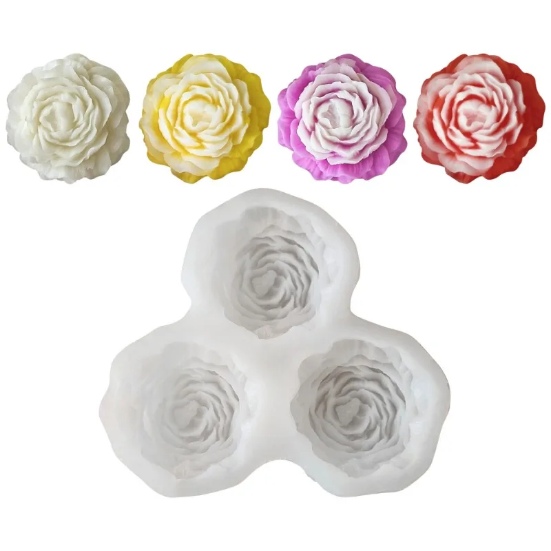 Peony Flower Candle Silicone M – Candle Making Moulds Bewertung und Preis