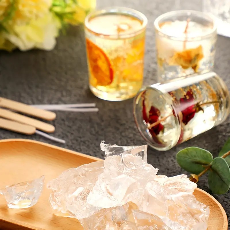 Transparent Crystal Wax, Jelly – Candle Making Equipment Bewertung und Preis